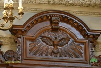 Aufwendiger Schmuck prägt die Architektur des Berliner Doms. (Bild: Natalia Siedler)